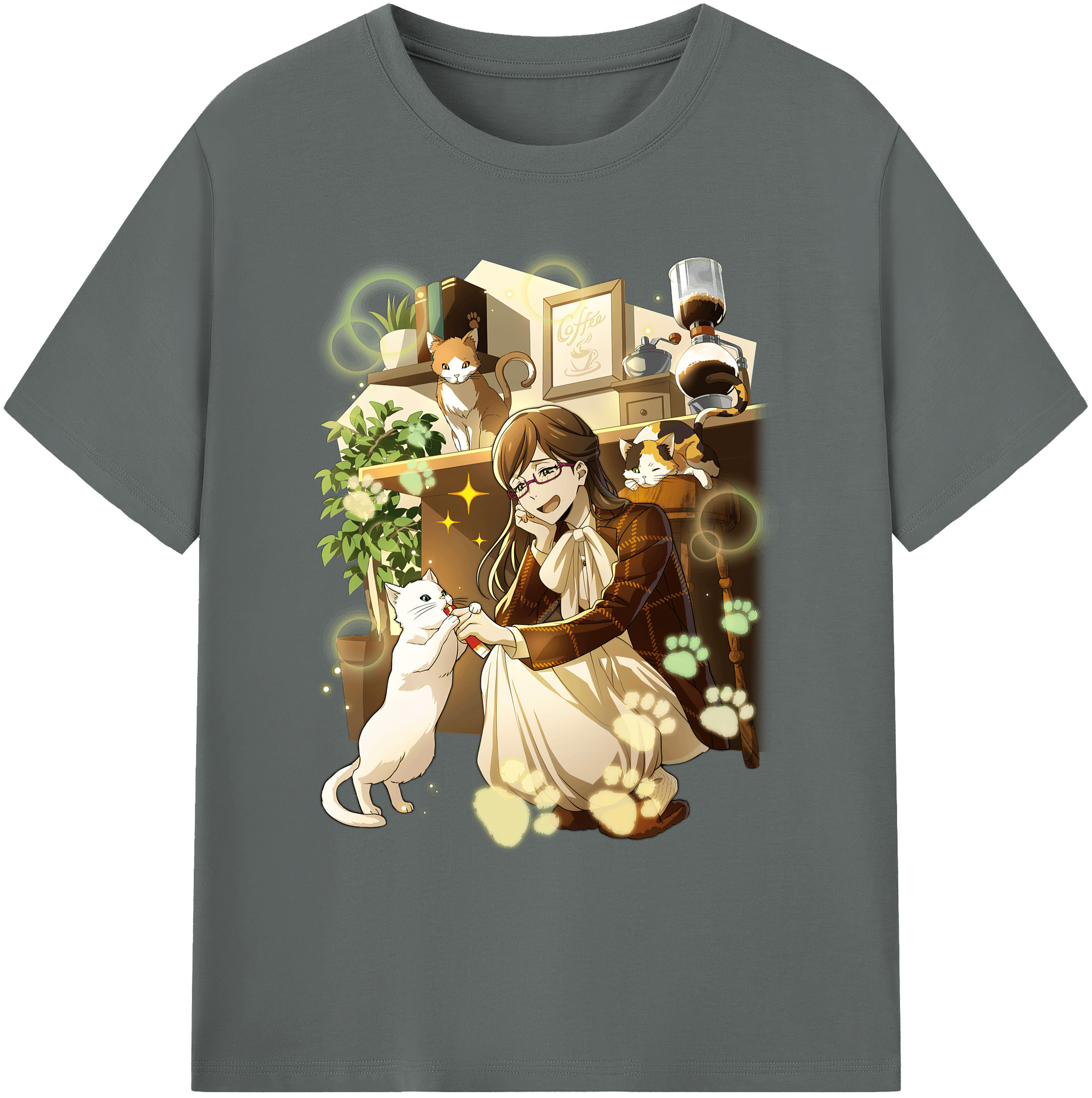 （画像用） 文豪ストレイドッグス Bungo Stray Dogs 綿100％ メンズ半袖Tシャツ｜肌触りやわらか＆通気性